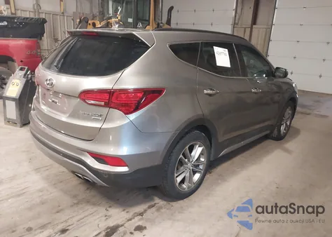 2017 Hyundai Santa Fe Sport 2.0T Limited из США, поврежденный, VIN 5XYZUDLA4HG424259